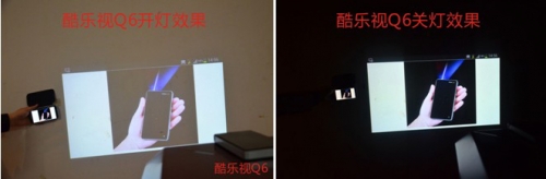 酷樂視Q6無線連接智能手機(jī)圖