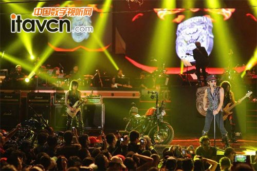 哈雷戴維森110周年慶采用舒爾話筒揚聲