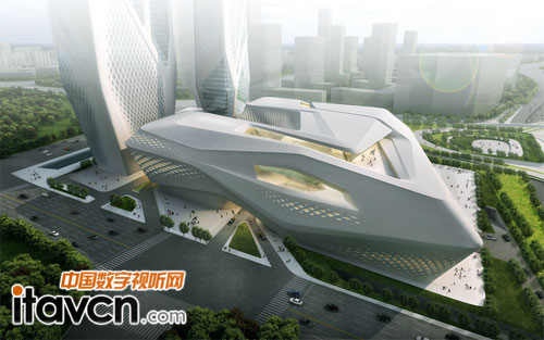 南京青奧中心-會議中心效果圖