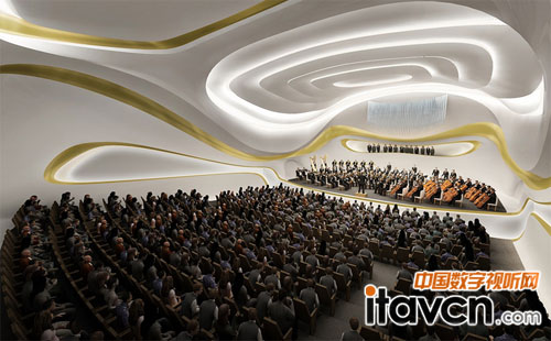 多功能音樂廳效果圖