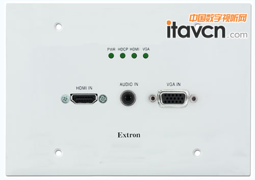 Extron全新2路輸入XTP墻面板發送器