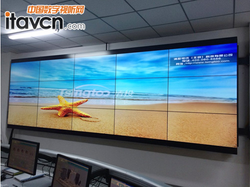 清投3X5液晶拼接應(yīng)用于某市鍋爐改造項(xiàng)目