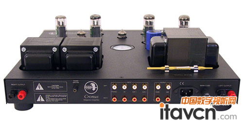 雀仔Cronus Magnum電子管放大器背部接口