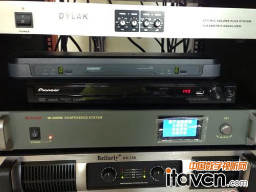 海南陵水縣人大采用安度IX-2000手拉手會議系統