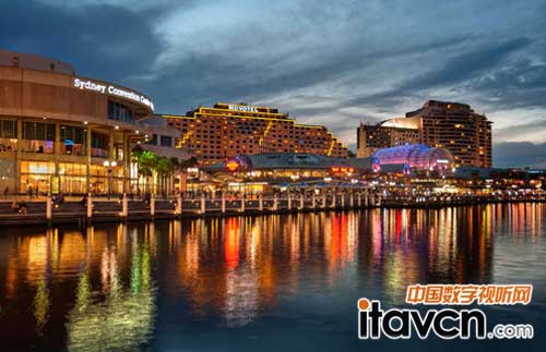 悉尼達(dá)令港的連鎖餐廳Hard Rock Café