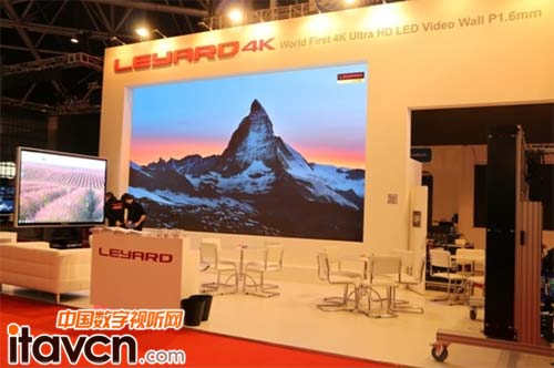極簡(jiǎn)之美,蘊(yùn)含極致視覺(jué)表現(xiàn),利亞德主打4K LED展臺(tái)