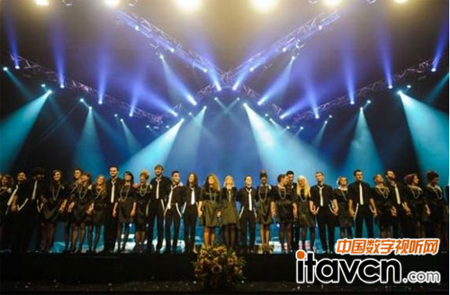 LSC舞臺燈助VivaVox樂團綻放人民大會堂