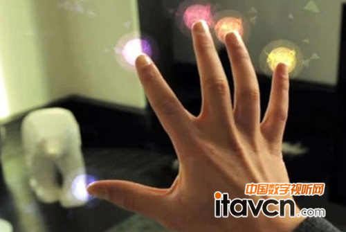 根基互動投影 卡西歐研發虛擬數字標牌