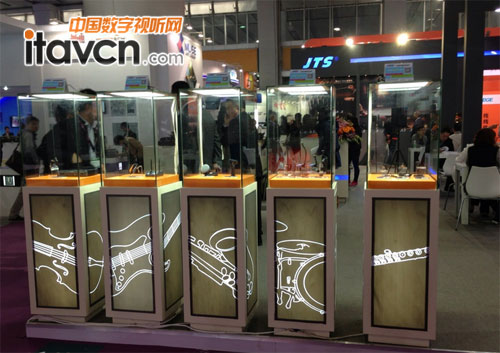 JTS無線麥克風聲動2014廣州音響燈光展