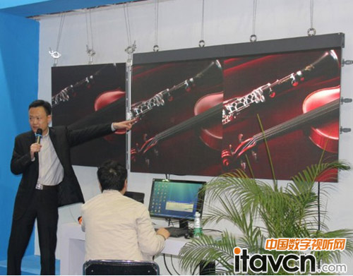 洲明科技小間距LED顯示屏實地測試表現優異