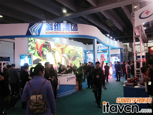 科維光電廣州展現場火爆 客戶積極采購led顯示屏