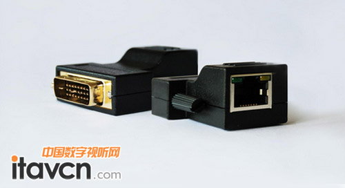 ddmall首款DVI雙絞線傳輸器DE-10