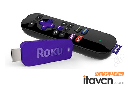 Roku發布新流媒體電視棒 為手指操控而生