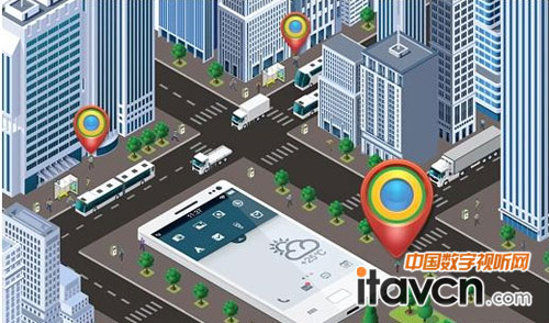 數字標牌下一發展點:移動定位搜索