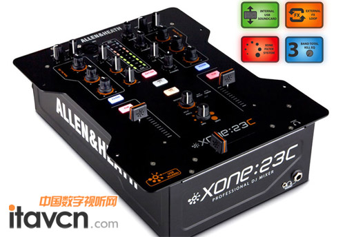 ALLEN&HEATH 全新XONE:23C DJ調(diào)音臺(tái)