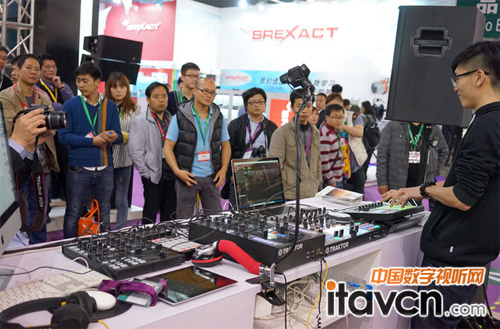 傳新科技DJ展區