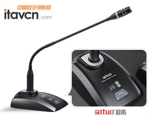 啟拓(QITUO)升級后的無線一拖八話筒QT-U508M