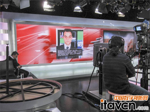 巴可助力SKAI電視臺演播室建設 高品質(zhì)背景屏引人注目