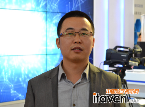 中國(guó)數(shù)字視聽網(wǎng)現(xiàn)場(chǎng)采訪圣邦天麒總經(jīng)理劉坤