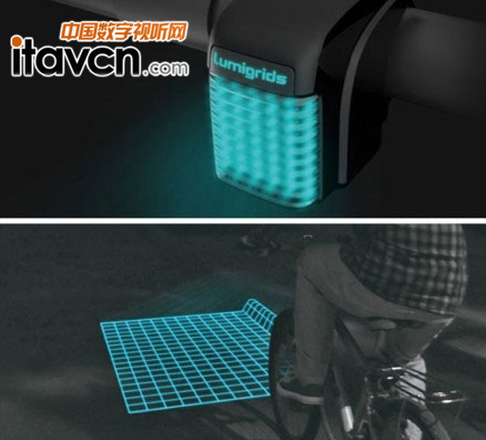 自行車地貌投影機