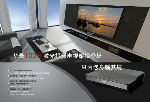 超大、超薄、零邊框、零輻射、給你身臨其境的視覺盛宴