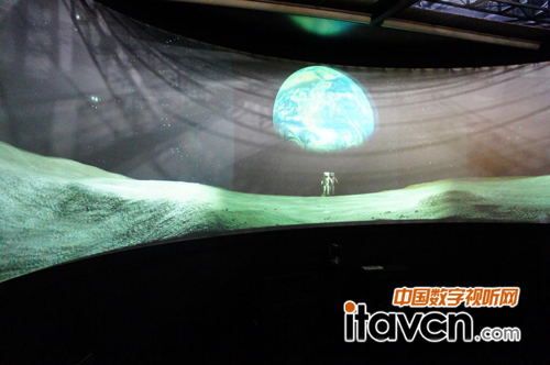 3D激光投影影院展區