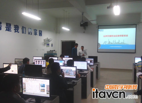 美電貝爾技術經理講解智能應急預警系統