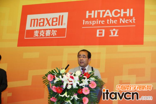 日立數字映像(中國)有限公司國際事業企劃銷售部總經理松永康男