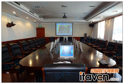 迅控SVS為陜西某局打造數字化會議室