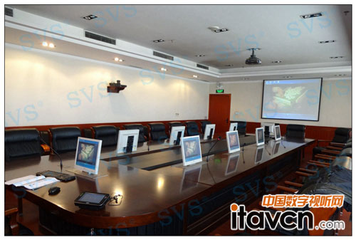 迅控SVS為陜西某局打造數字化會議室