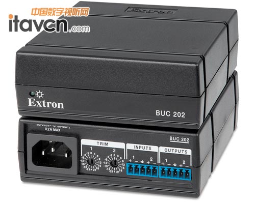 Extron雙通道音頻轉(zhuǎn)換器BUC 202