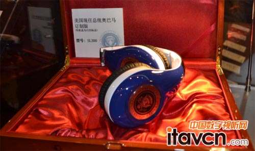 奧巴馬的定制耳機SL300