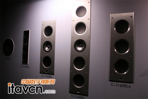 KEF 超薄入墻揚(yáng)聲器Ci系列