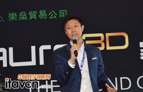 樂燊中國(guó)部經(jīng)理王家鍇