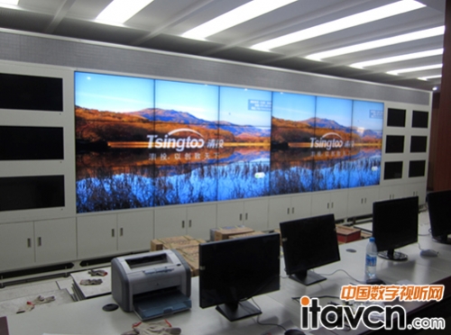 陜西某煤礦3X6液晶拼接