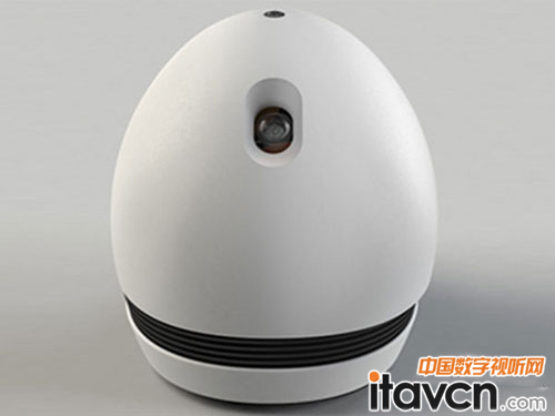 Keecker是一款搭載Android4.2.2系統(tǒng)的投影機(jī)器人