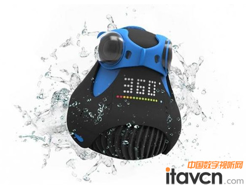 全景高清攝像機:擁有三個獨立魚眼鏡頭