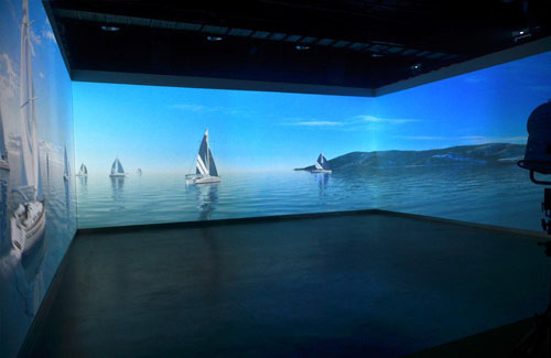 索尼激光工程投影應用大挑戰之創意影像