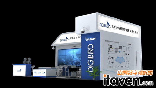 小鳥科技攜達(dá)爾文移動端可視化控制系統(tǒng)強(qiáng)勢登陸2014上海安防展