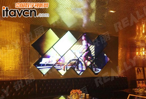 銳麗液晶拼接屏彰顯“異形拼接”風格