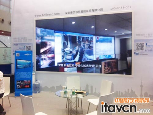 清投TNet液晶拼接綻放深圳智能交通展