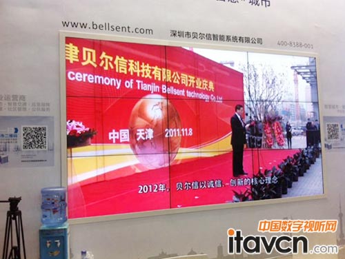 清投TNet液晶拼接綻放深圳智能交通展