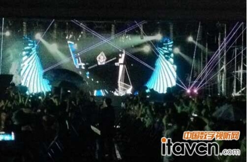 特寶聲大型線陣助力居庸關長城音樂節(jié)