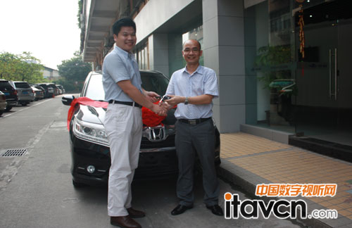 感動一刻——接過車鑰匙