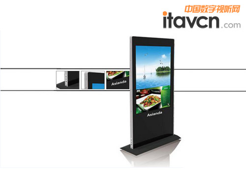 雅迅達推出全球最薄雙面廣告機發力商用極清領域