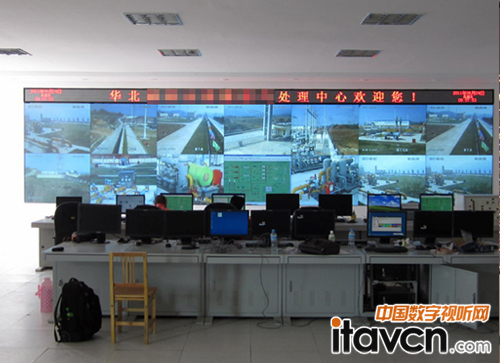 2X7 DLP拼接,華北某煤業集團