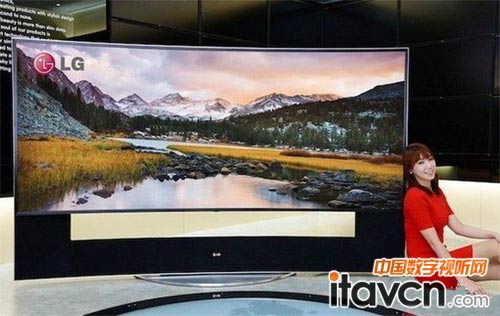 LG 105UB9曲面屏4K智能電視