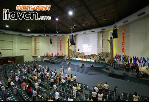 C-MARK音響運用于哥倫比亞教堂