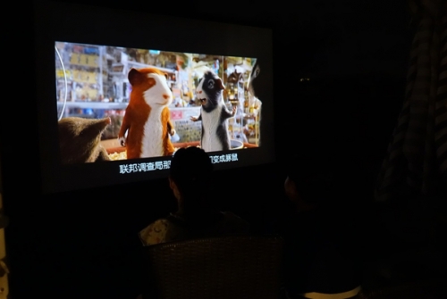 酷樂視家用投影儀接檔下半年熱映看點