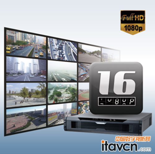 科達NVR 16路1080P錄像同時回放